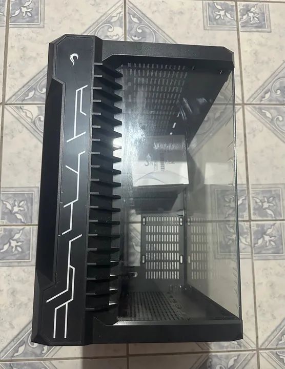 Gabinete + kit ventoinhas rise mode nunca usados 