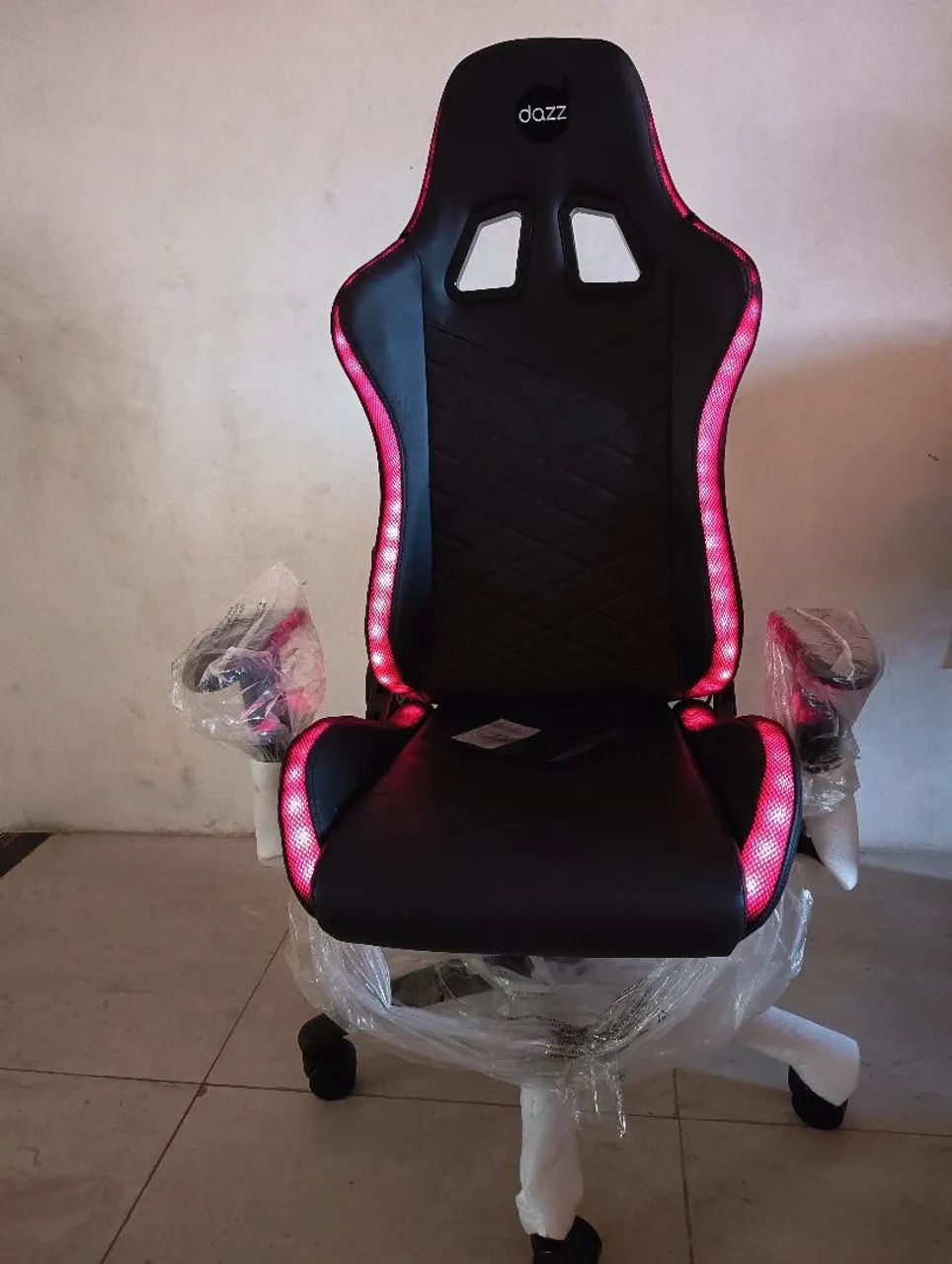 Cadeira gamer dazz com led - Foto 2