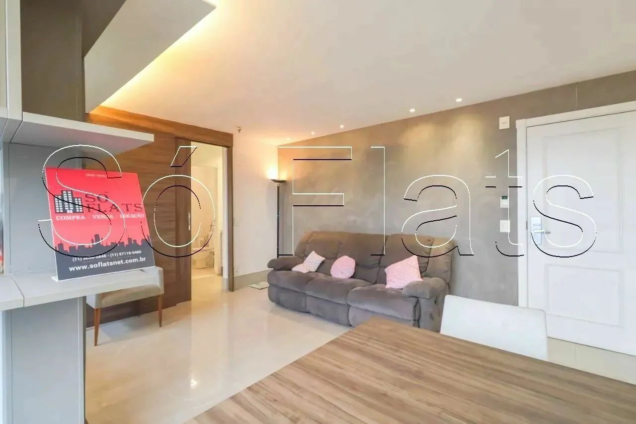 Flat na Vila Olímpia Fora do Pool para Investimento e Moradia - Foto 5