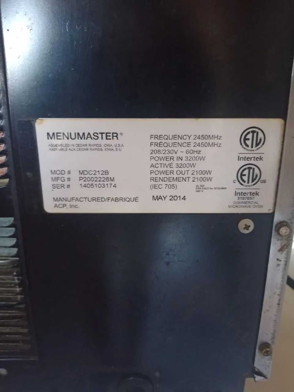 Micro-ondas Menumaster MDC212B 2100W - Foto 3