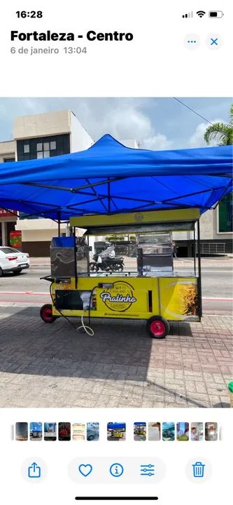 Carrinho de  - Pratinho e cachorro quente  - Foto 2