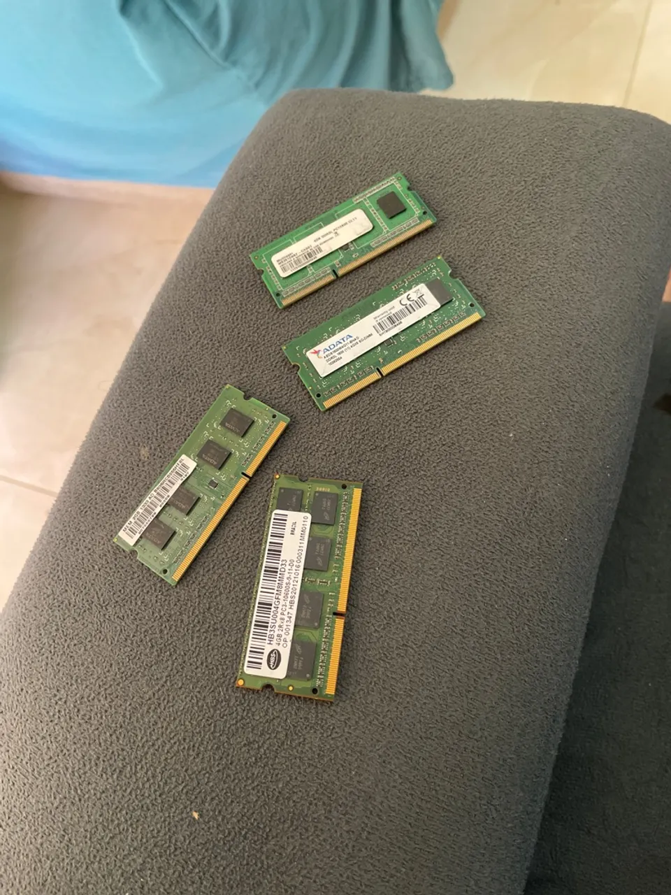 Memórias RAM DDR3 para Notebook - Diversas Marcas
