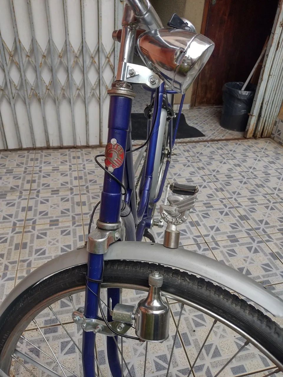 Bicicleta antiga gurick - Foto 5