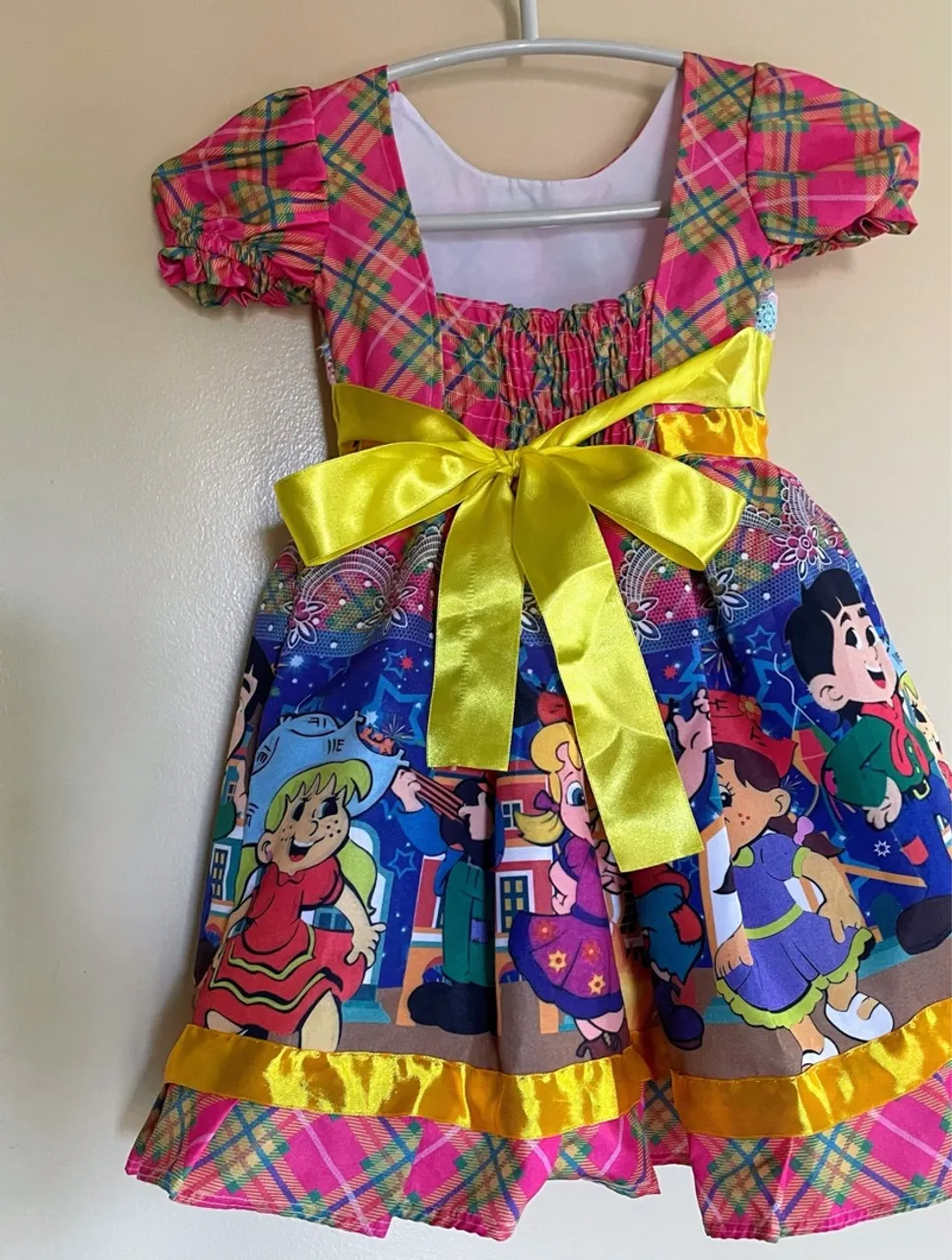 Vestido Infantil Temático Festa Junina