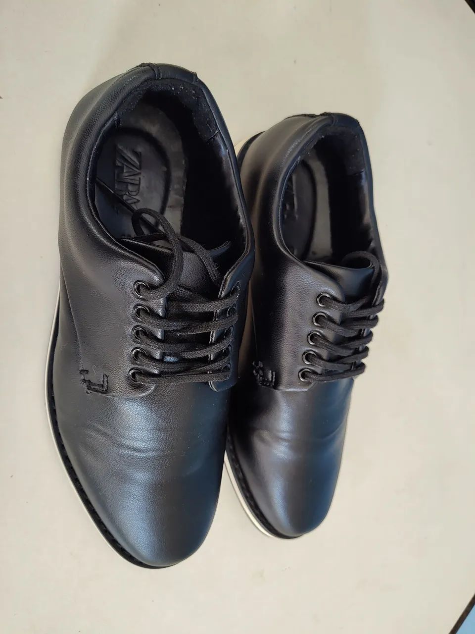 Sapatos Zara Preto Tamanho : 39 - Foto 4