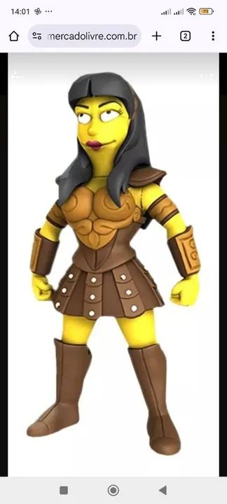 Boneca Marge Simpson 25 anos