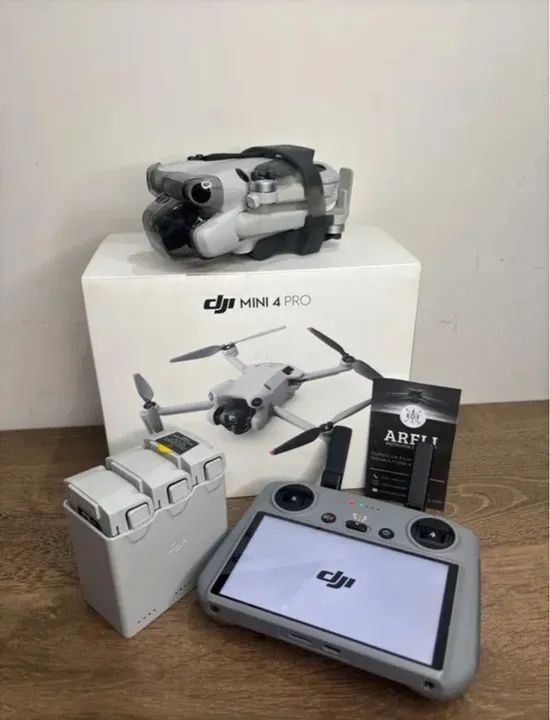 Drone DJI Mini 4 Pro - Muito Novo