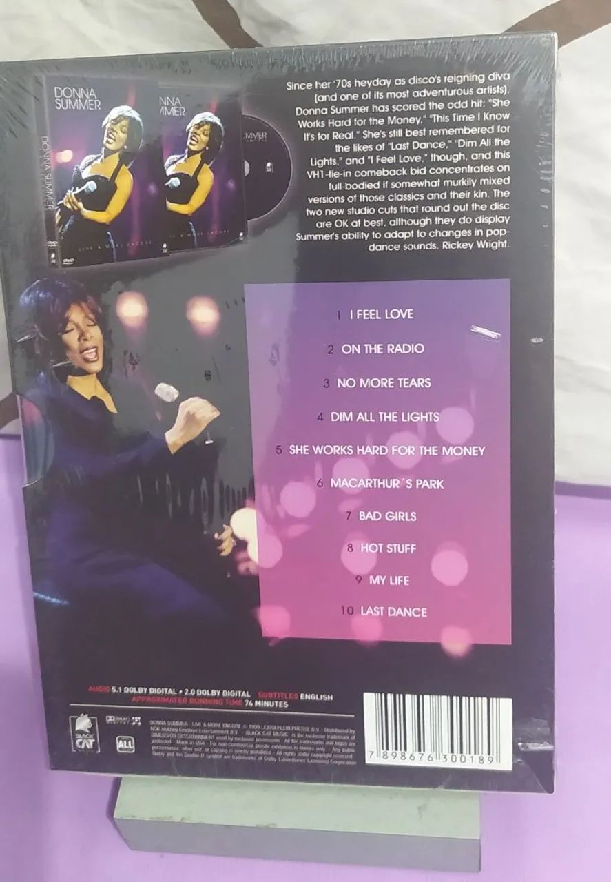 Donna Summer - Live & More Encore - DVD - Foto 2