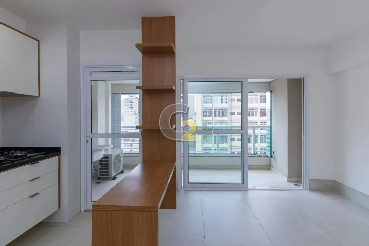 Studio para locação em Higienópolis com 1 quarto e 1 vaga