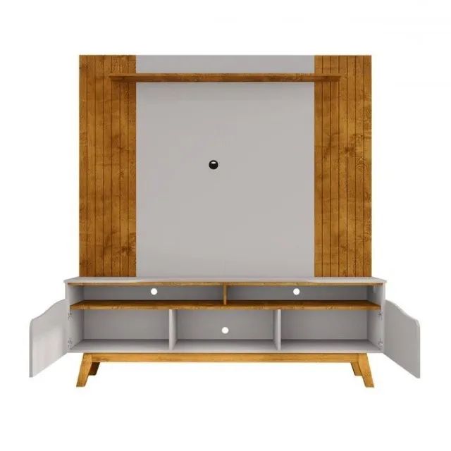 sala bancada home painel rack - Foto 2