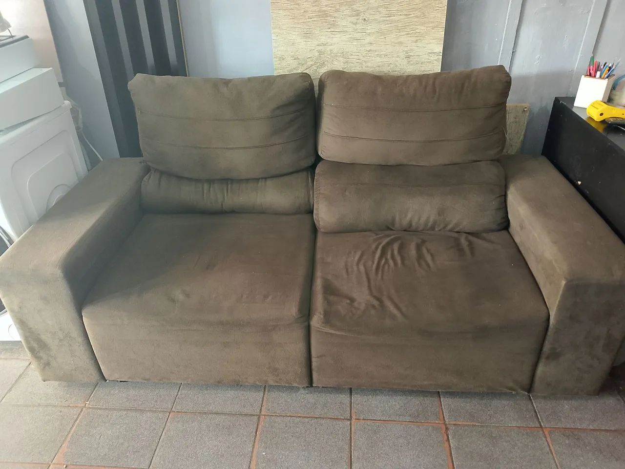 Sofá 3 lugares confortável