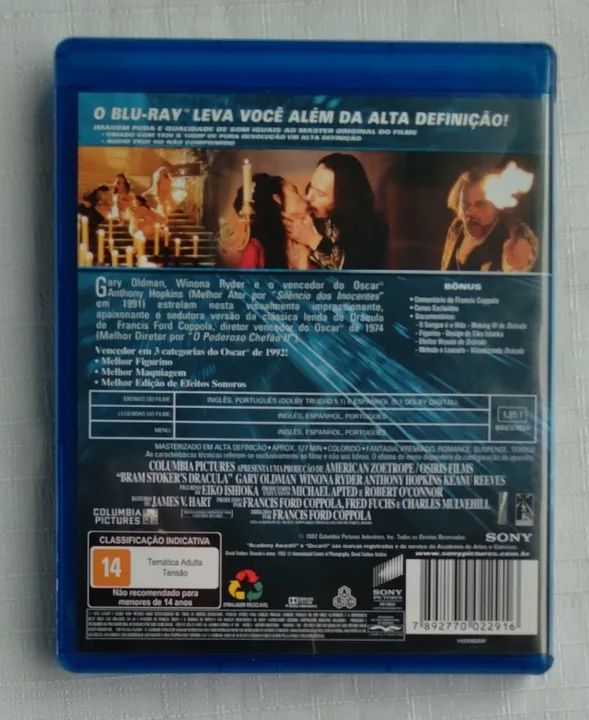 Blu-Ray Drácula de Bram Stocker (original) - Foto 2