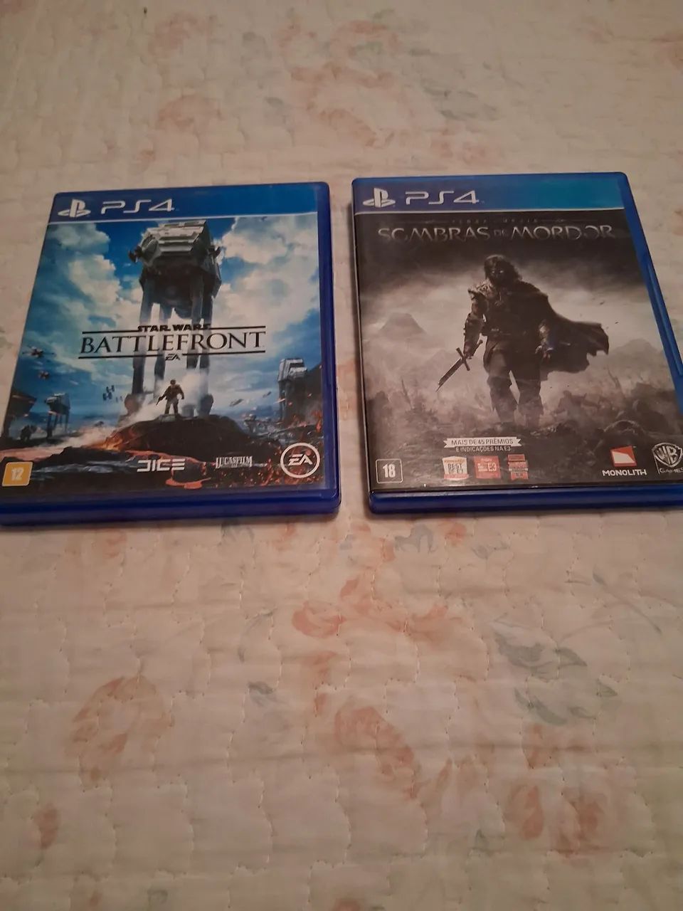 Jogos PS4 em estado de novo