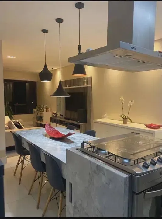 Apartamento 3/4 com 85m² em condomínio clube na Federação