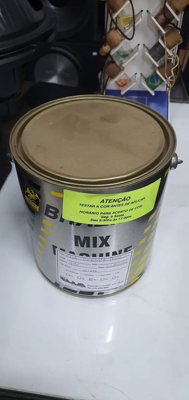 Tinta automotiva blue violet