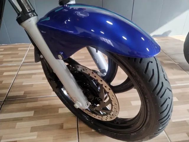 Fazer 250 2008 Azul Impecável Aceito Troca Parcelo no Cartão de Crédito - Foto 3
