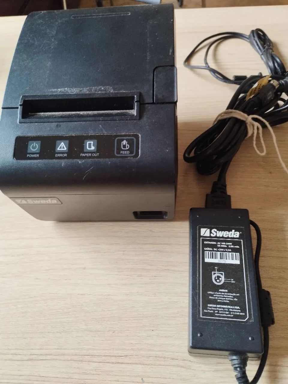 Impressora térmica para cupom fiscal - SWEDA - MODELO: SI -300 - Foto 2