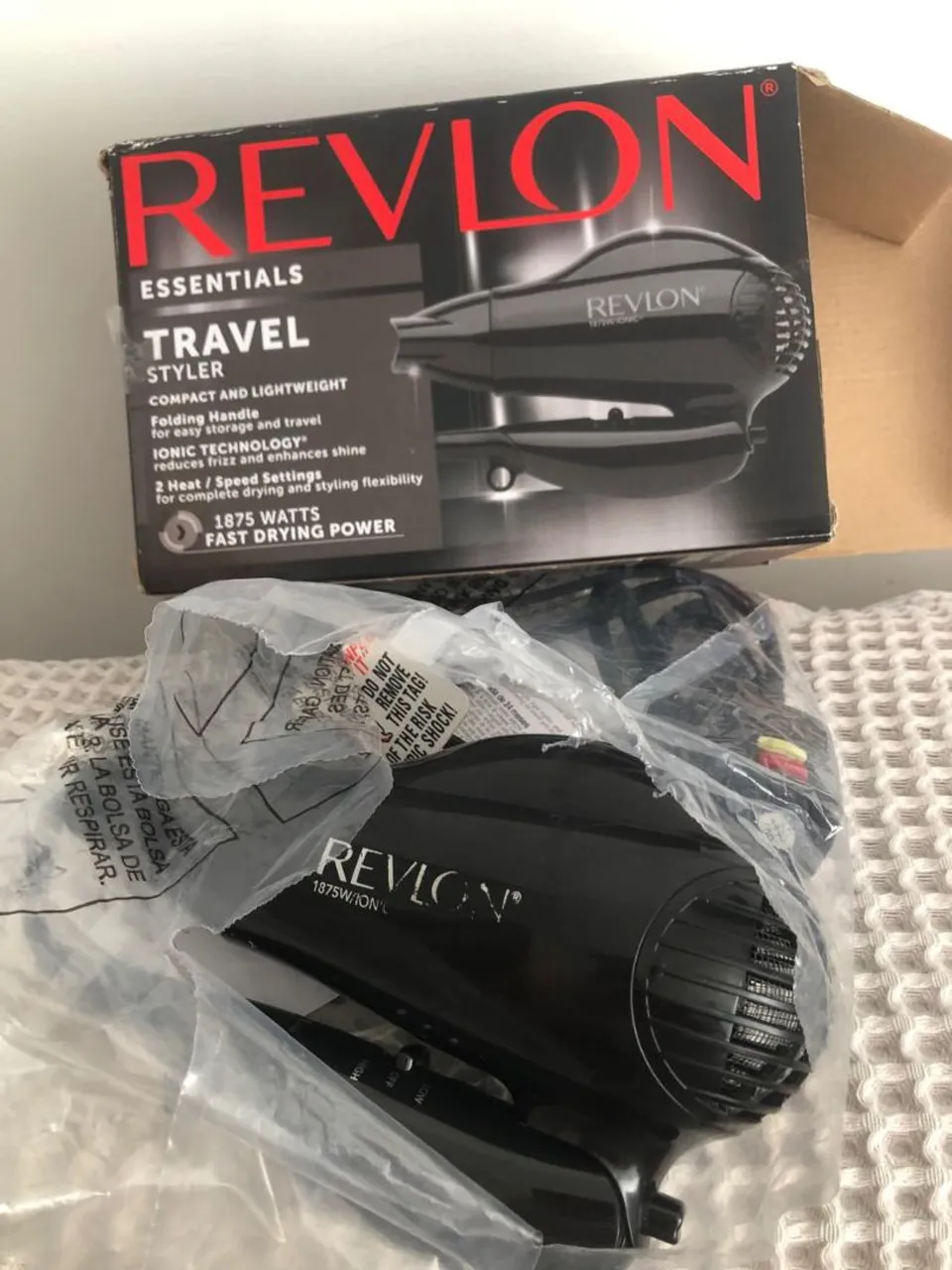 Secador de Cabelo Revlon Travel Styler 1875W