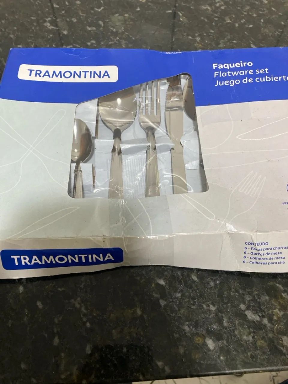 Faqueiro Tramontina 24 peças