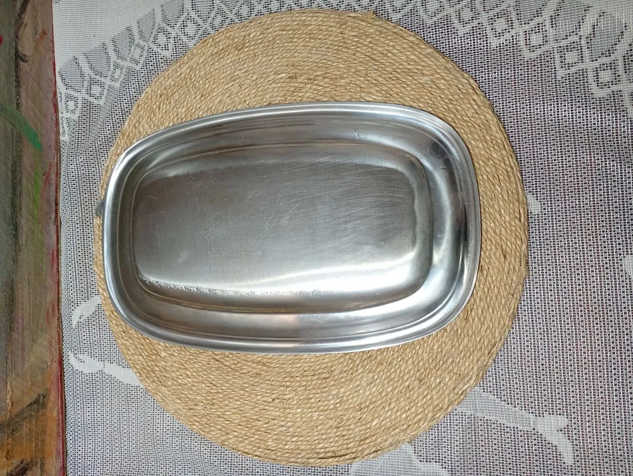 Conjunto 2 bandejas aço inox inoxidável  - Foto 5