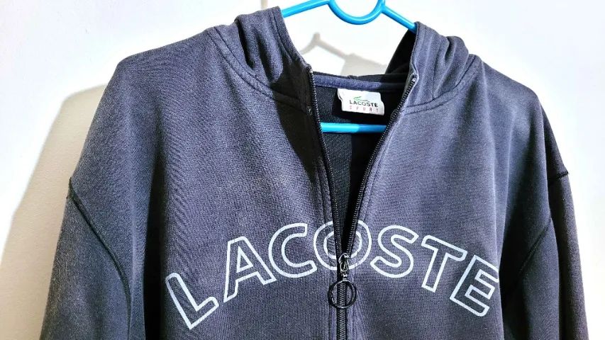 Jaqueta com capuz Lacoste GG - Foto 3