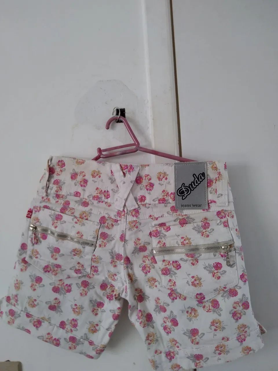 Shorts feminino floral - Foto 3