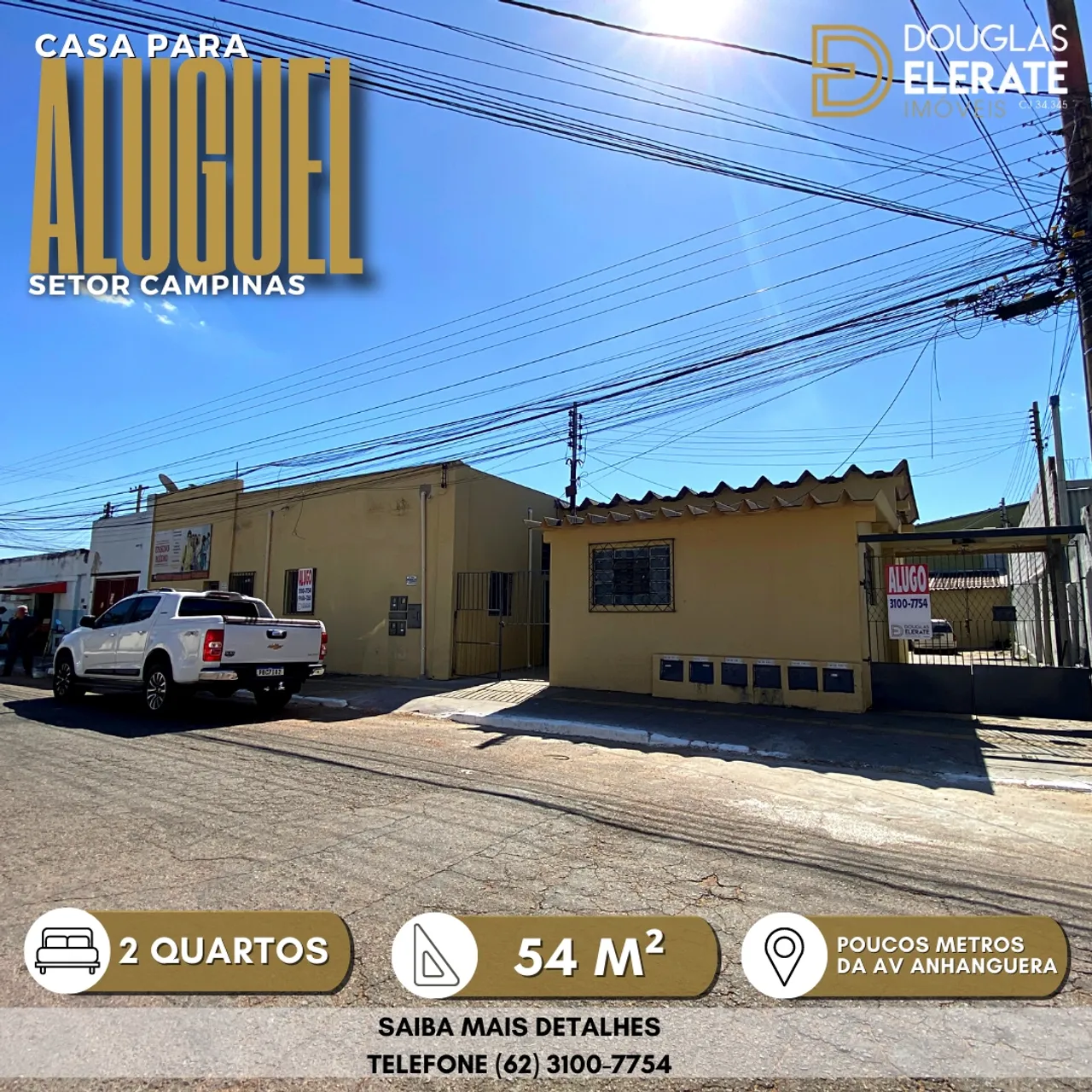 Casa para aluguel possui 50 metros quadrados com 2 quartos em Setor Campinas - Goiânia - G