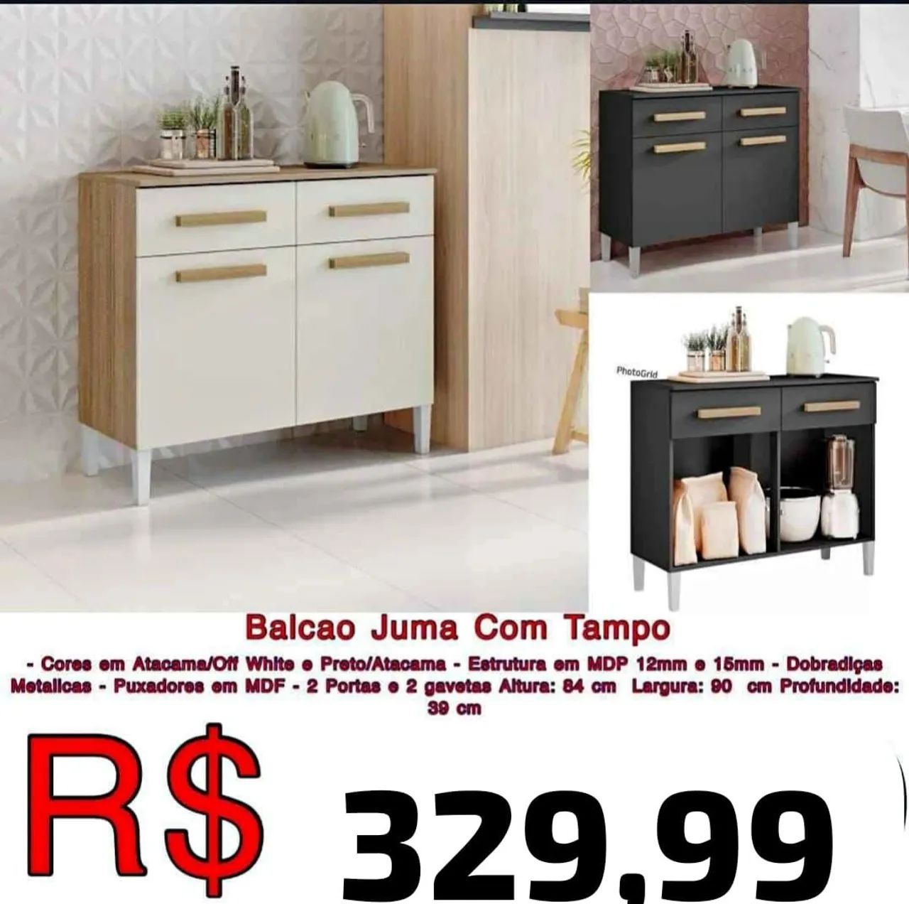 BALCÕES PAGA NA ENTREGA 