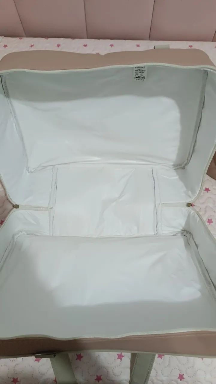Kit de bolsas maternidade elegante e completo - Foto 3