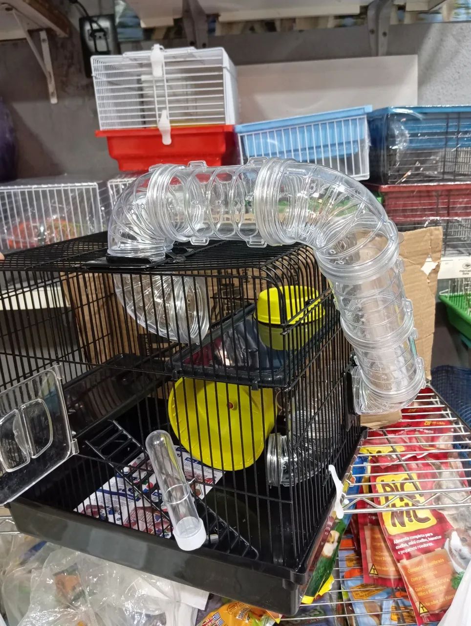 Gaiola para hamster com tubos - fazemos entrega  - Foto 2