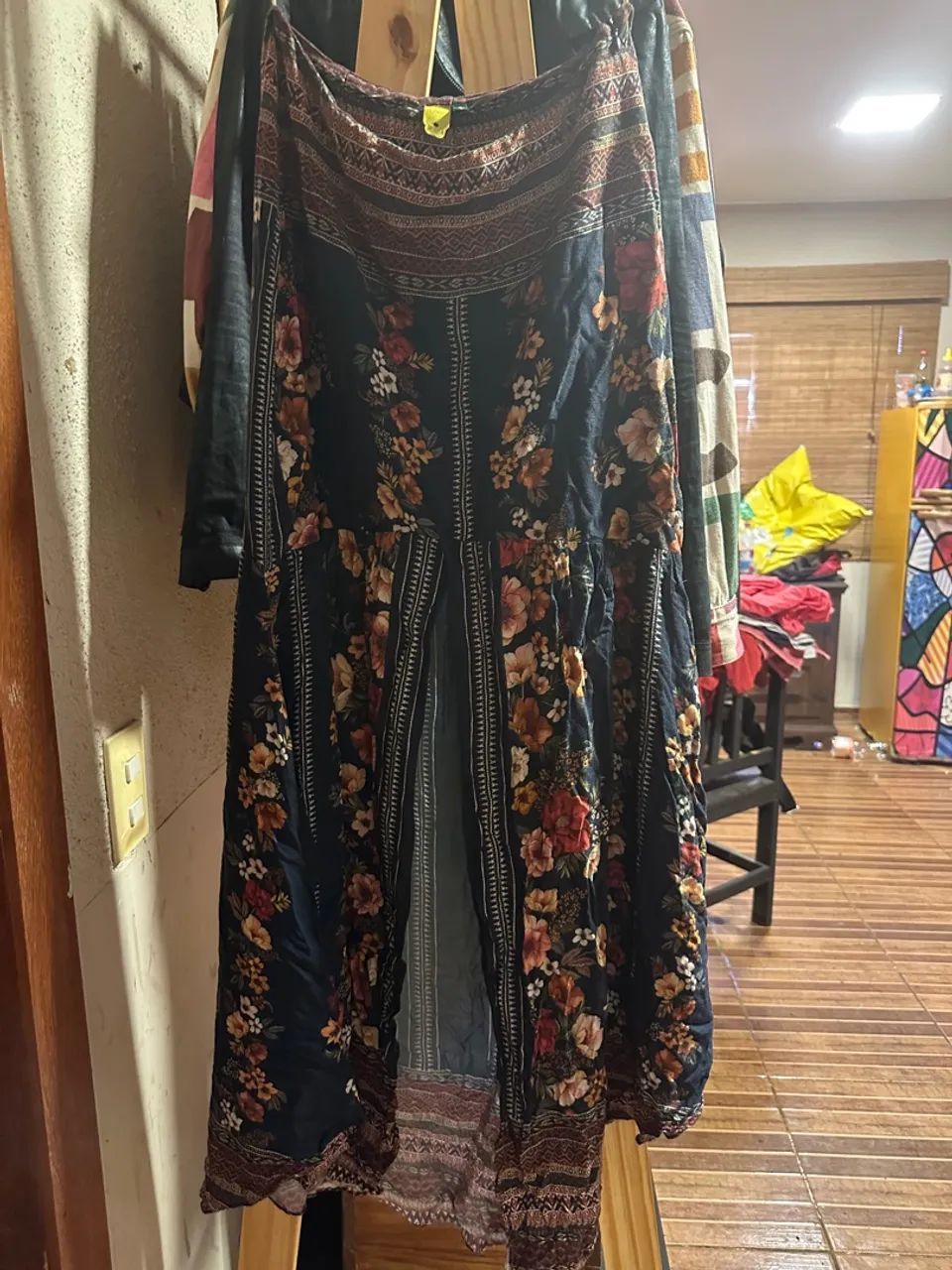 Saia Longo Floral - Foto 3