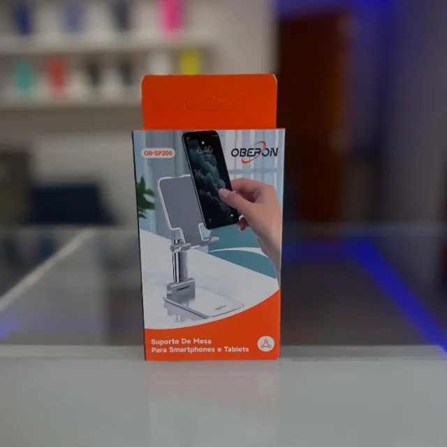 Suporte de mesa para smartphones e tablets Oberon