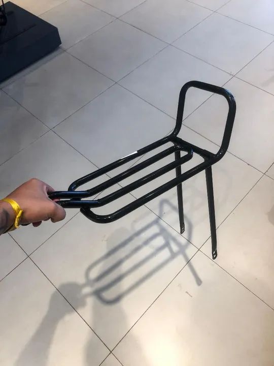 Bagageiro Rabetão Preto - Foto 3