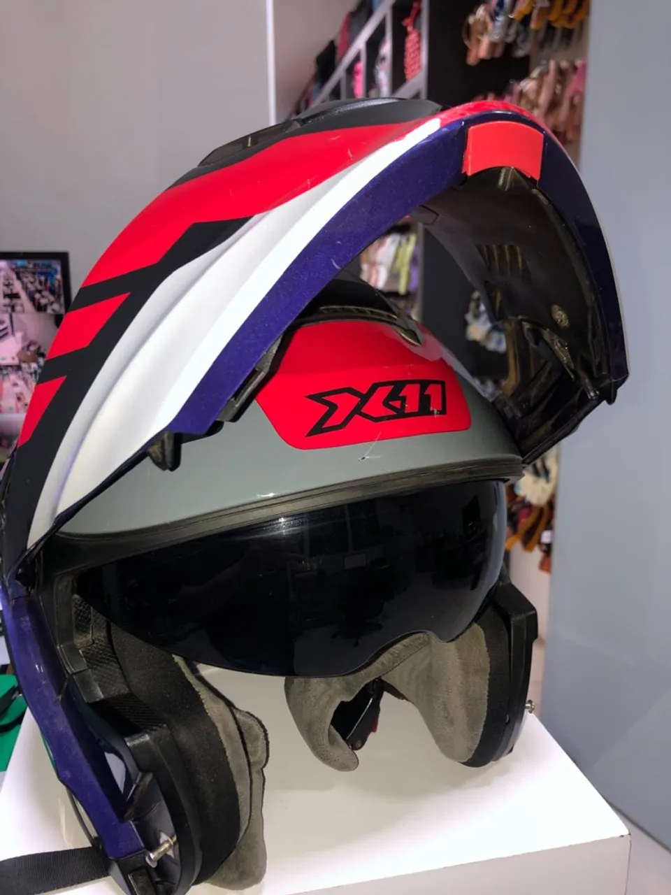 Capacete X11 TURNER - Cores Vibrantes!