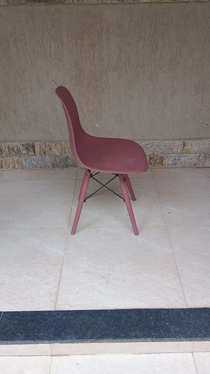 Cadeira salão rosa - Foto 2