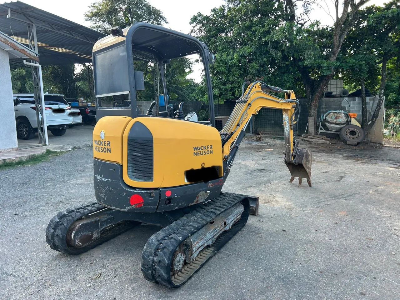 Mini-escavadeira Wacker Neuson Ez28  - Foto 6
