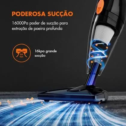 Aspirador de Pó Gaabor Smart Sweep Vertical  2x1 1000W 220v - Foto 5
