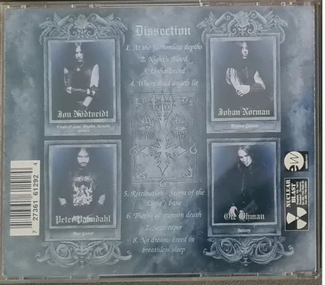 CD original Dissection - Storm Of The Light's Bane - Foto 3