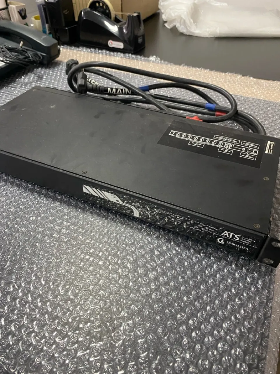Switch de Rede Logmaster LogATS 20A