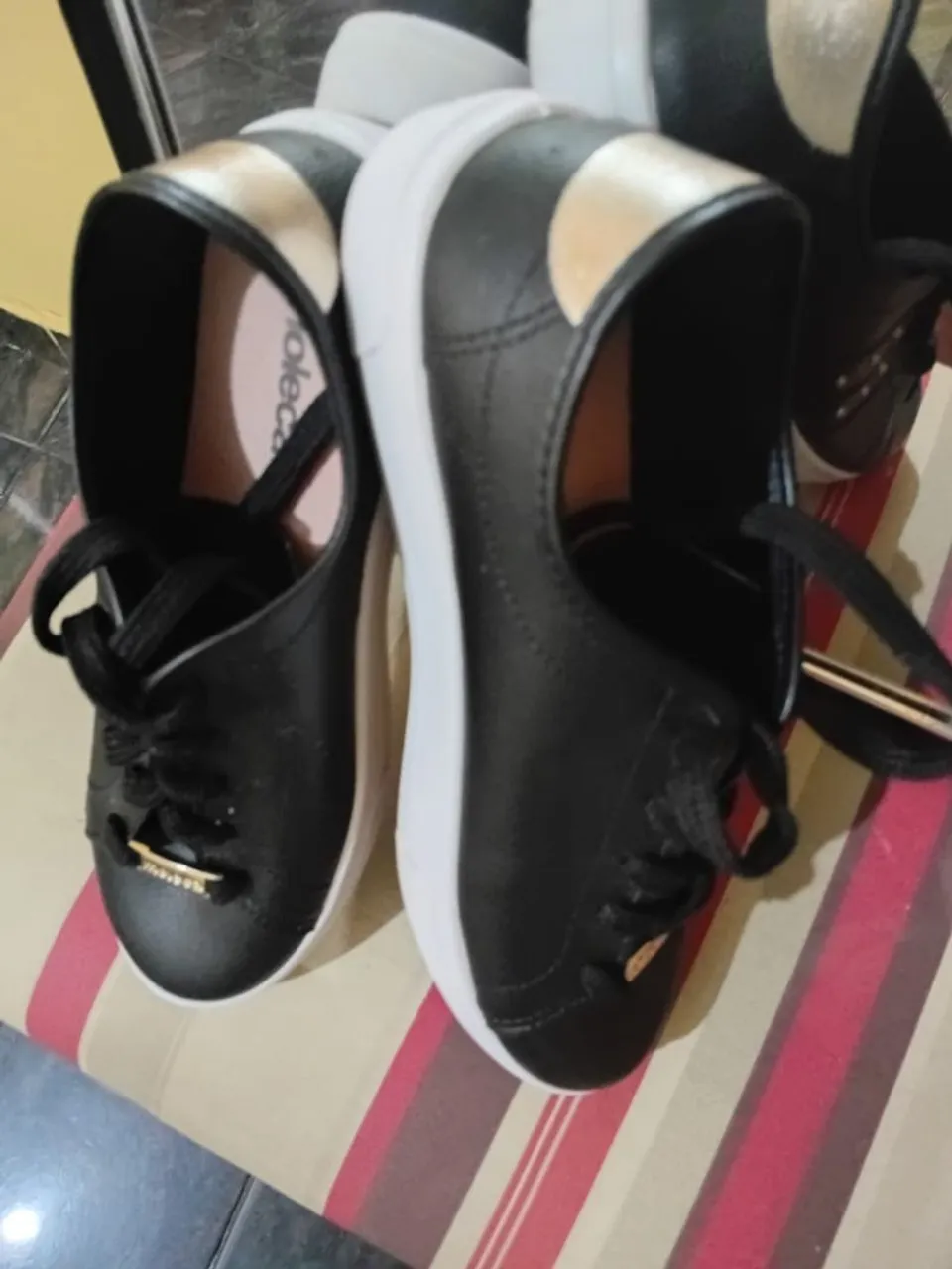 Tênis feminino novo MOLEKA 38