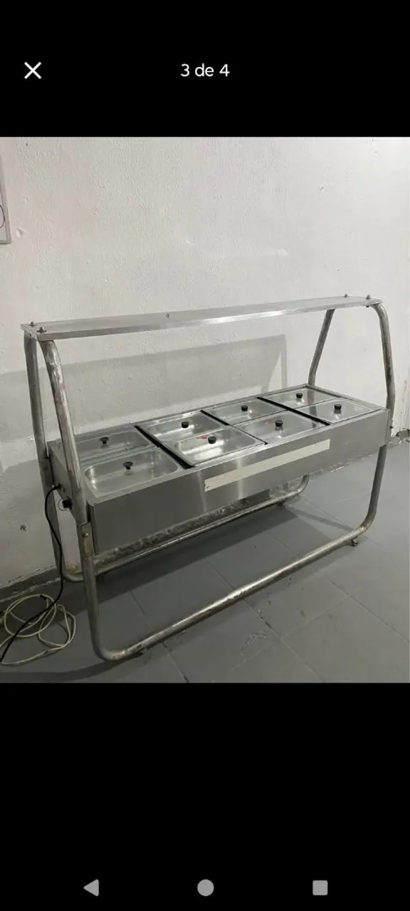 Bancada Térmica para Buffet/Restaurante