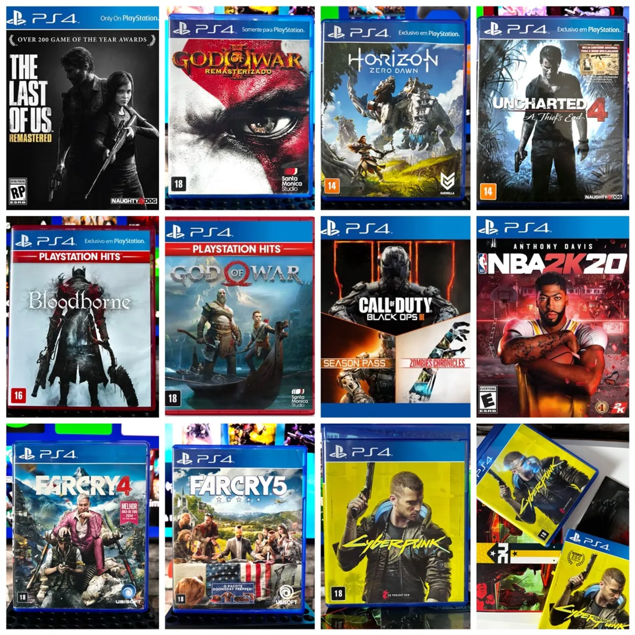 jogos ps4 semi-novos físicos