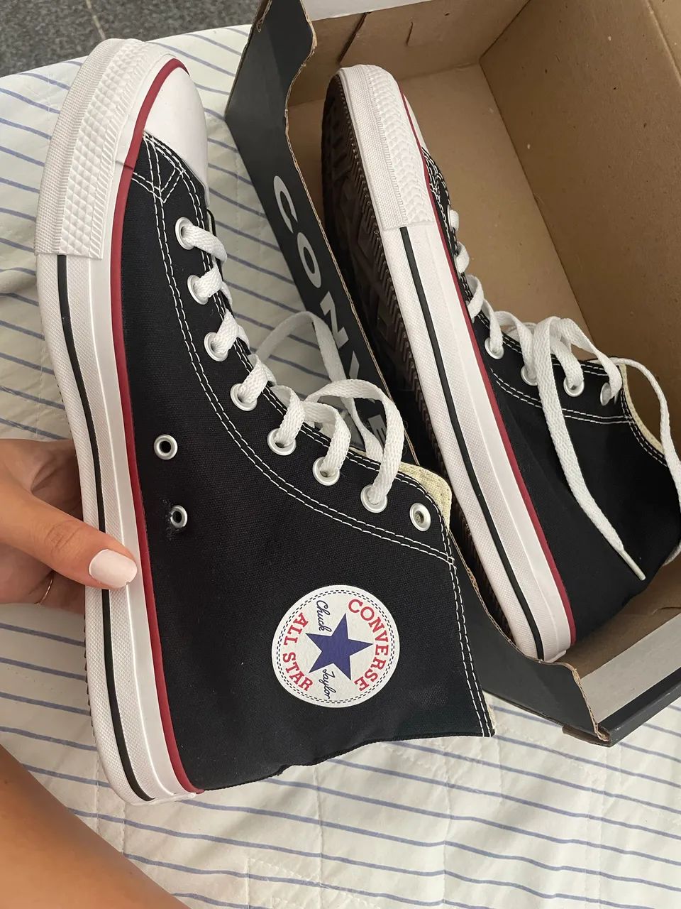 Cano Alto All Star A Venda Tenis Converse All Star Original Preto