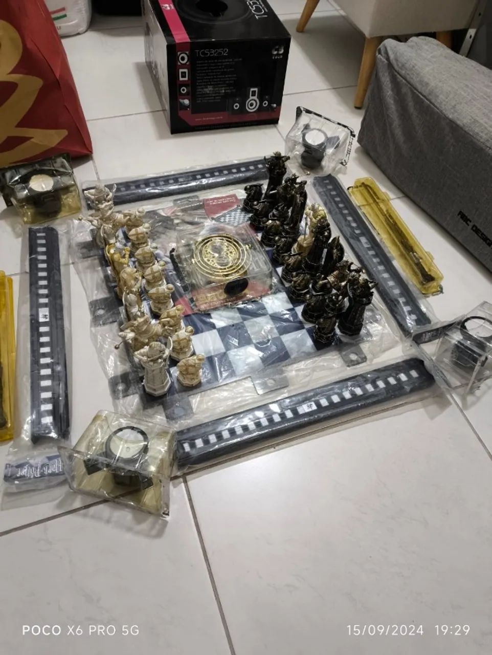 Jogo de Xadrez Harry Potter