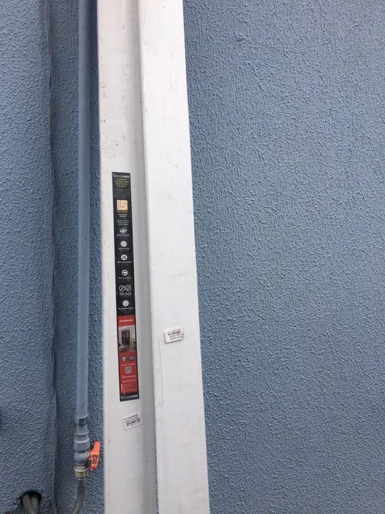 Rodapé em PVC Branco - Novo - Foto 3