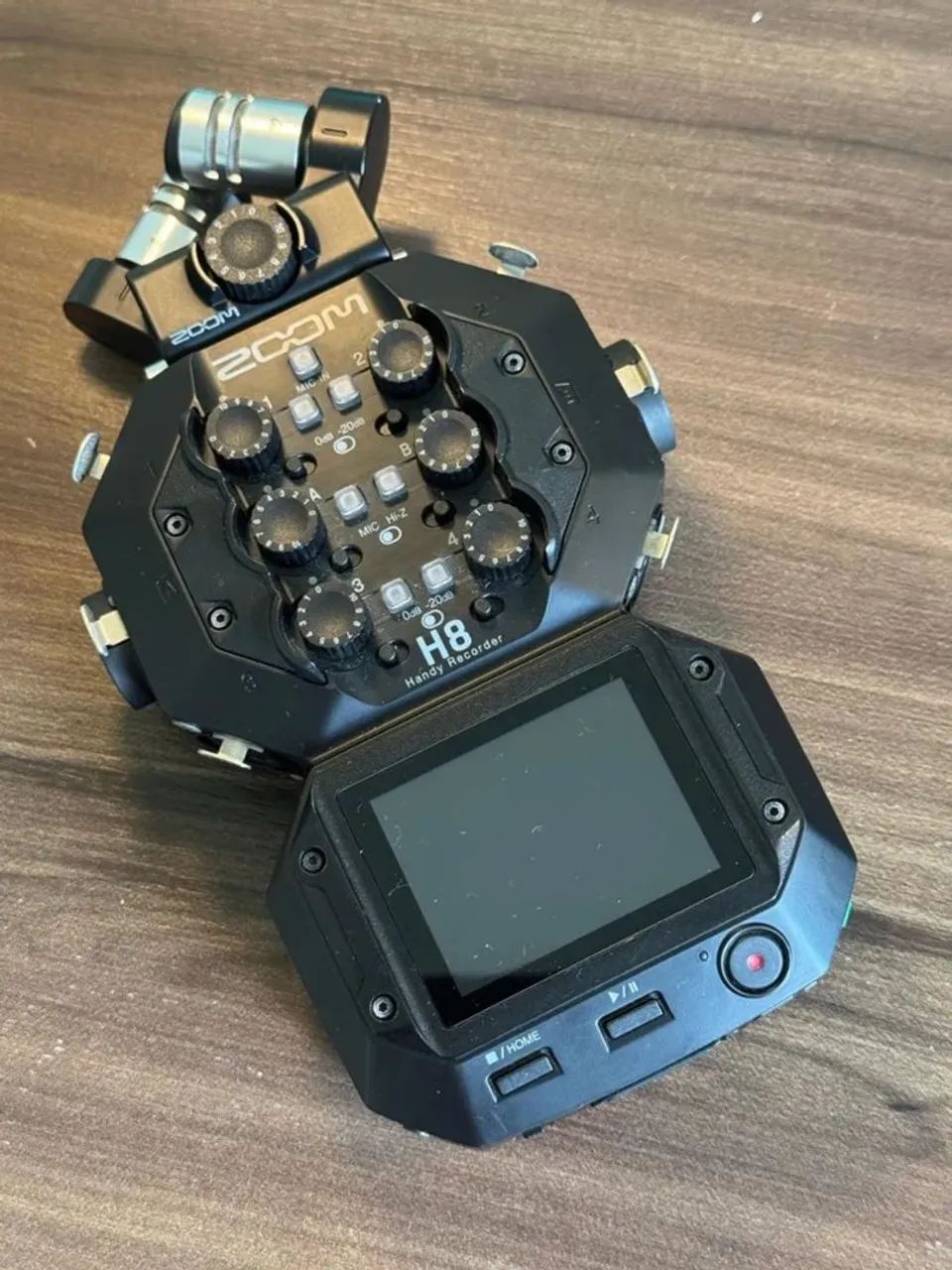 Gravador de Áudio Zoom H8 - estado de novo