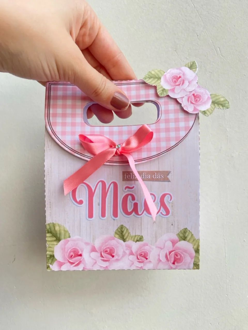 Sacolinha Personalizada Dia das Mães 