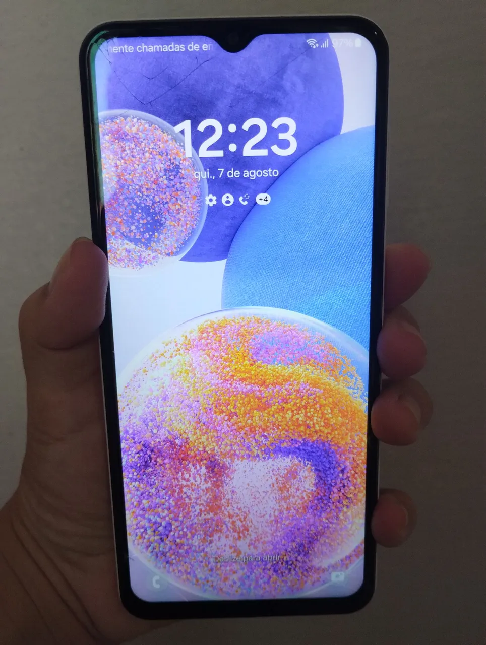 Smartphone Samsung Galaxy A23 - branco