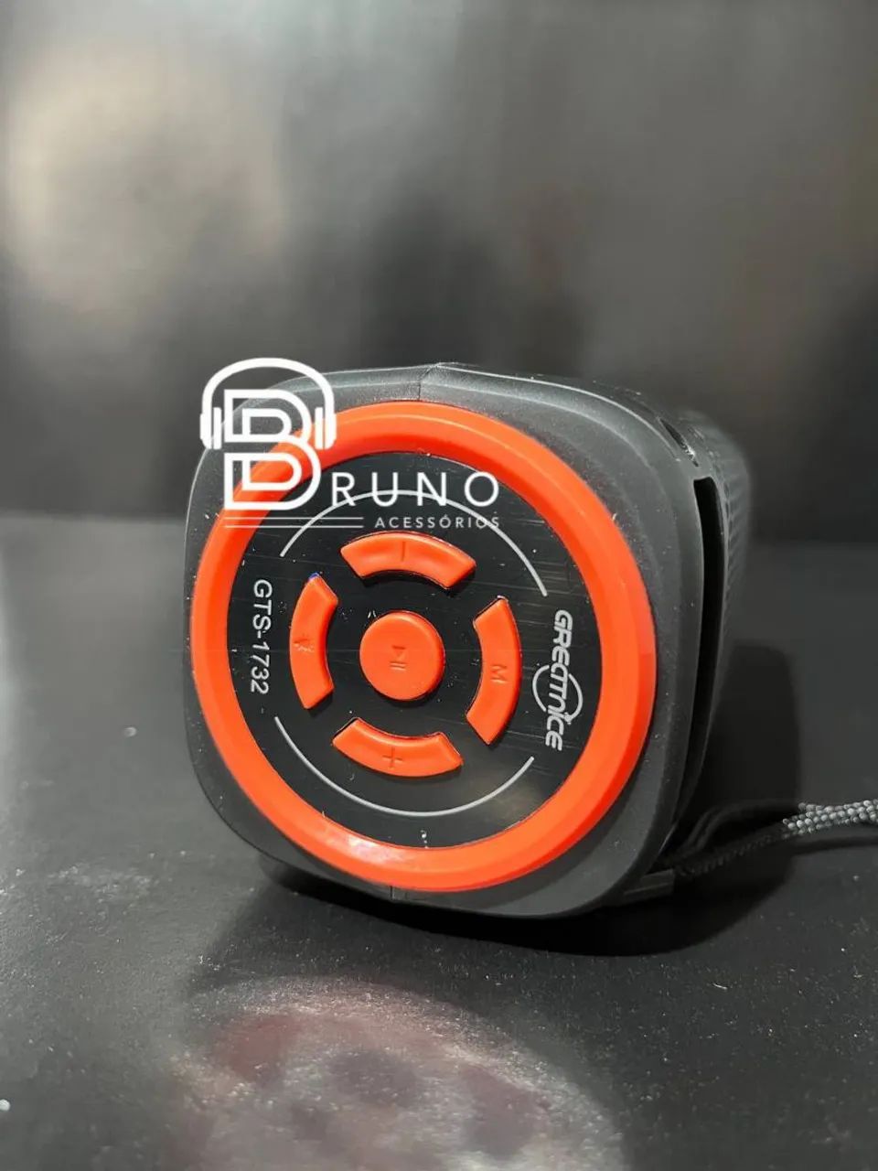Caixa de Som Bluetooth Portátil com Luz 2.0 - Flame Light - Foto 4