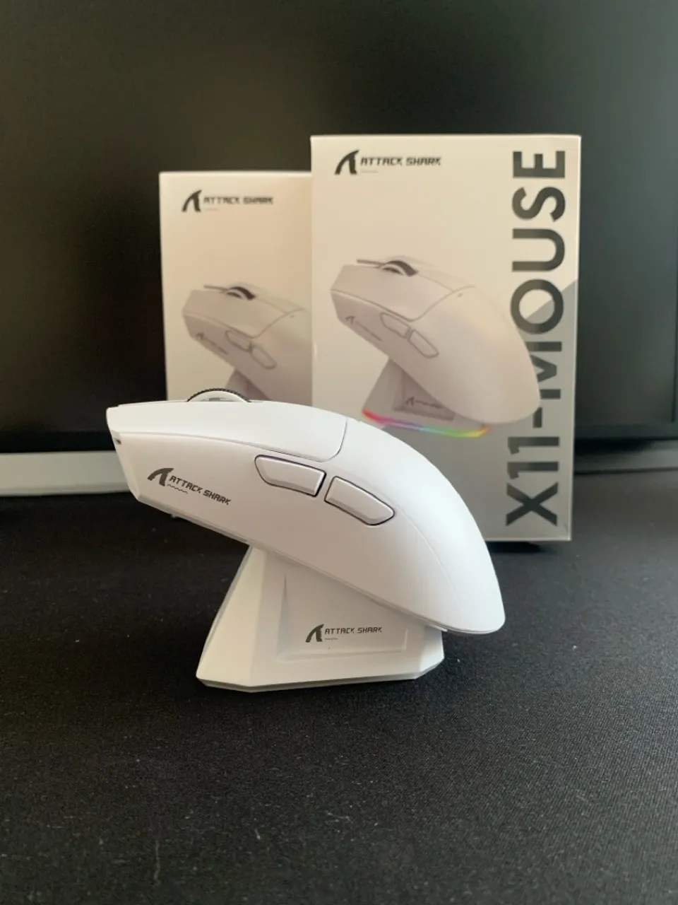 Mouse Gamer Attack Shark X11 - NOVO